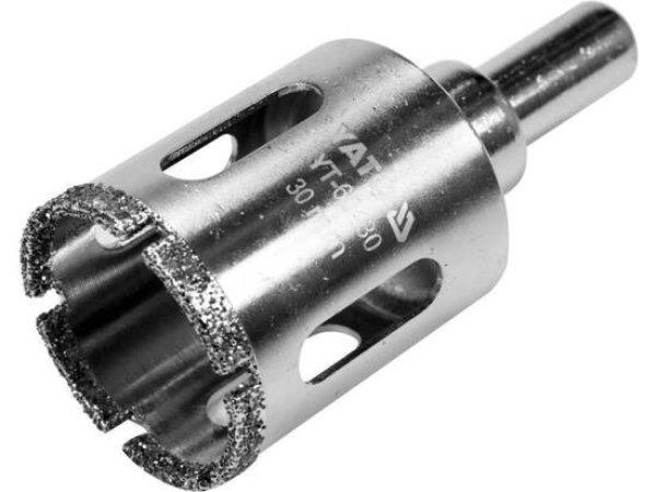YT-60430 Gyémánt körkivágó 30 mm vizes/száraz