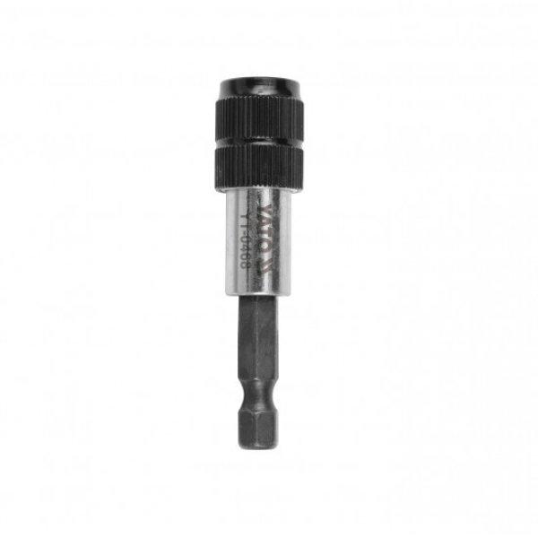 YT-0468 Bithegy-tartó gyorszáras RM 1/4" 60 mm