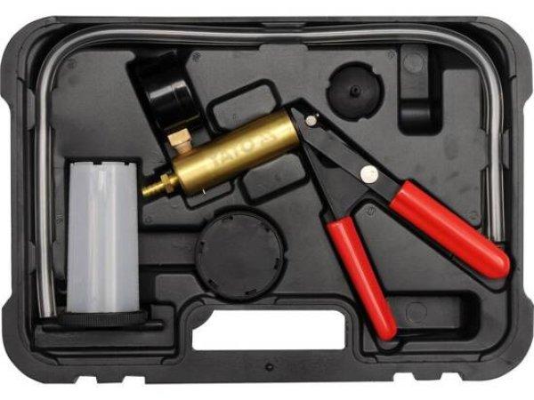 YT-0673 Vákuum- és AC-pumpa mérő készlet 10 részes -1÷0 bar
