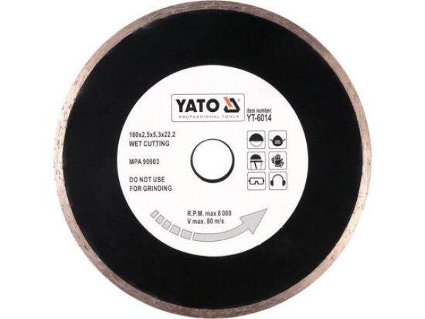 YT-6014 Gyémánt tárcsa folyamatos 180mm csempéhez