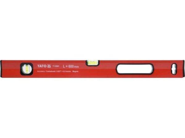 YT-30060 Vízmérték mágneses 2 libella 1 fogantyú 400 mm
