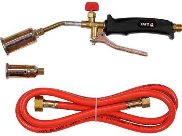 YT-36740 Gázégő 8kW, 2 pótfejjel, 1.5m tömlővel