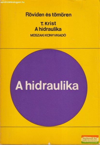 dr. Thomas Krist - A hidraulika
