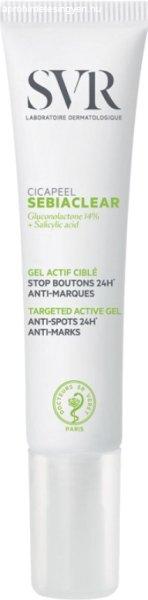 SVR Helyi kezelés bőrhibákra Sebiaclear (Targeted Active Gel) 15 ml