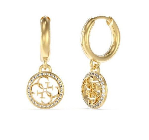 Guess Csodálatos aranyozott fülbevaló 4G Logo JUBE02135JWYGT/U