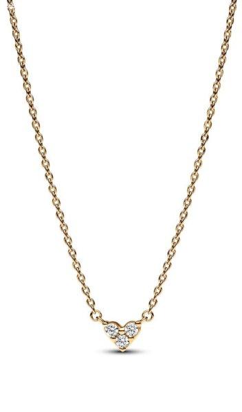 Pandora Aranyozott nyaklánc Szív Shine Timeless 363014C01-45