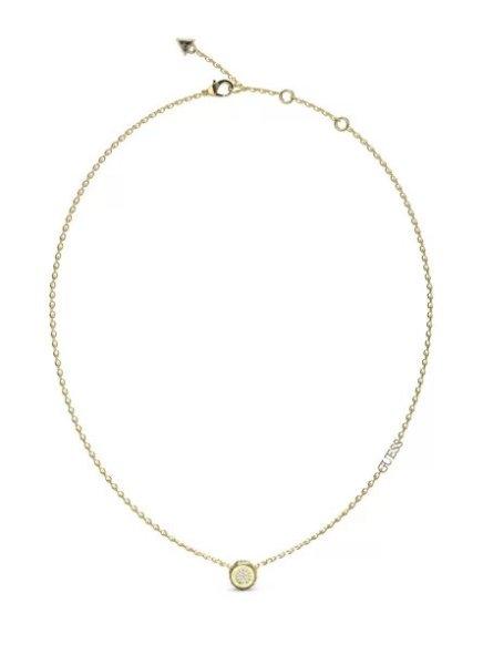 Guess Divatos aranyozott nyaklánc cirkónium kövekkel Stylish Guess
JUBN04593JWYGT/U