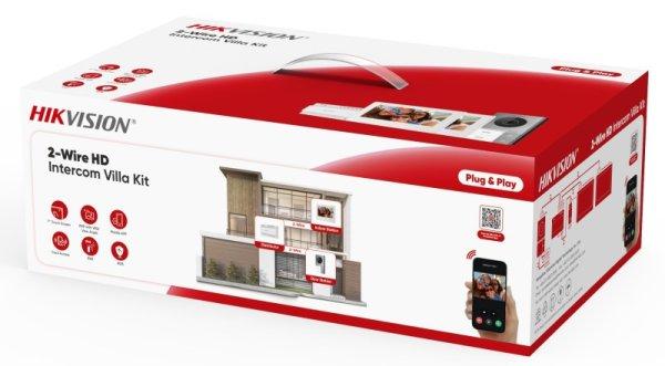 Hikvision DS-KIS705EY/2Monitors Kétvezetékes HD video-kaputelefon szett,
kültéri, 2db fehér beltéri, disztributor