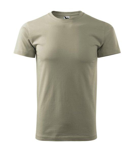 MALFINI Basic férfi póló - Világos khaki | L