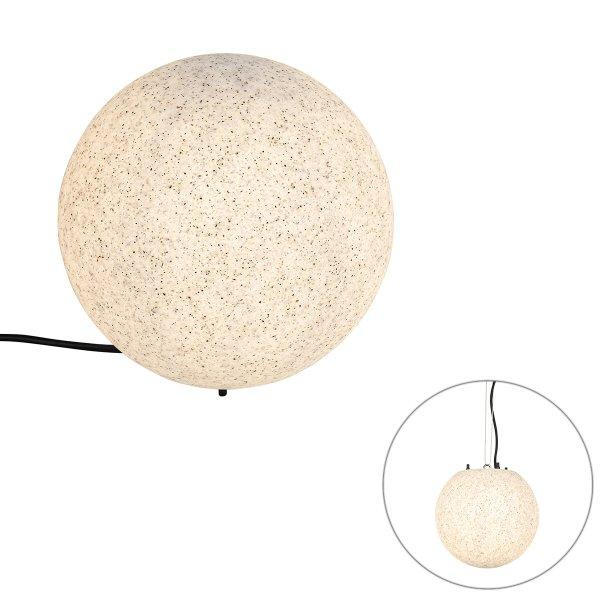 Modern kültéri lámpa szürke 25 cm IP65 - Nura