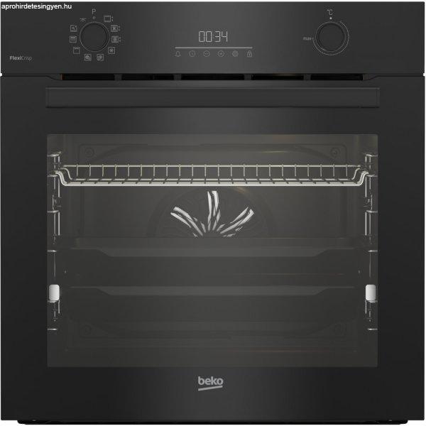 Beko BBIM17300BMPSF beépíthető gőzfunkciós sütő pirolítikus fekete