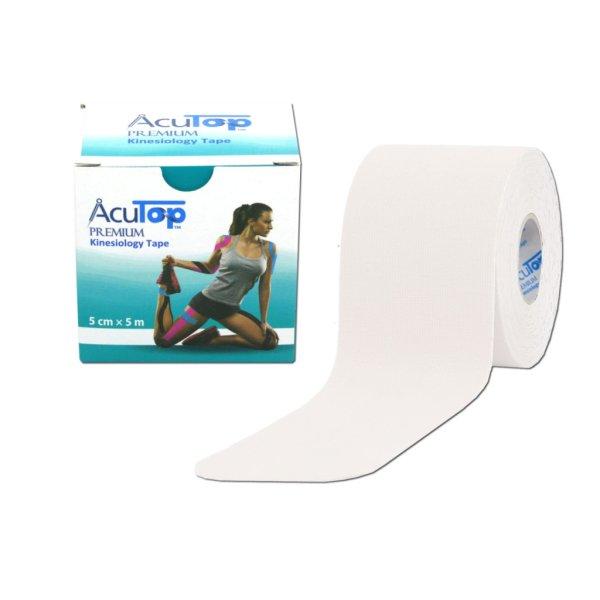 ACUTOP Premium Kineziológiai Tapasz 5 cm x 5 m Fehér