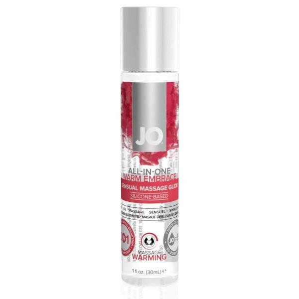 System JO All-in-one - melegítős síkosító és masszírozó gél (30 ml)