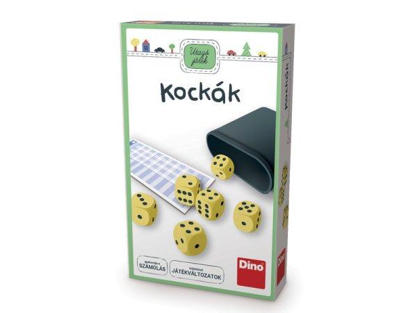 Dino Utazó játék - Kockák