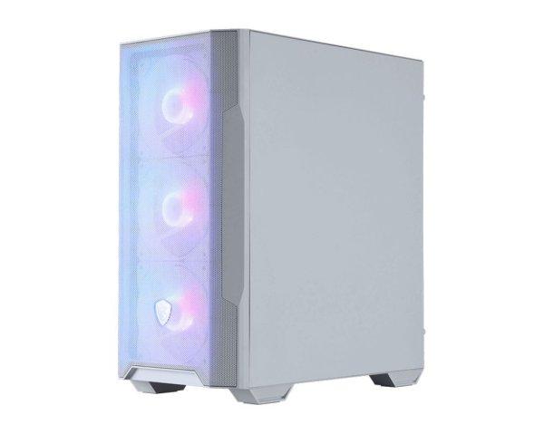 Msi MAG FORGE M100R ARGB Tempered Glass White