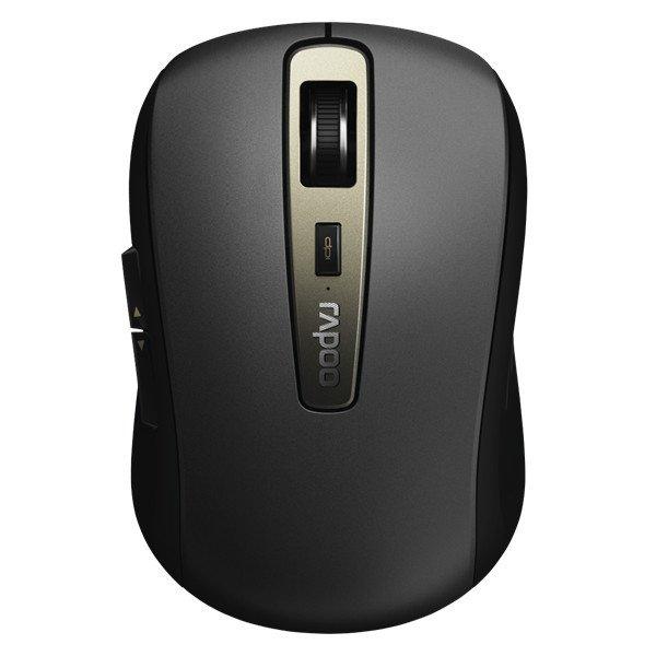 RAPOO 180905, MULTIMODE "MT350" BLUETOOTH + 2,4GHZ, 6 GOMBOS LÉZER
EGÉR