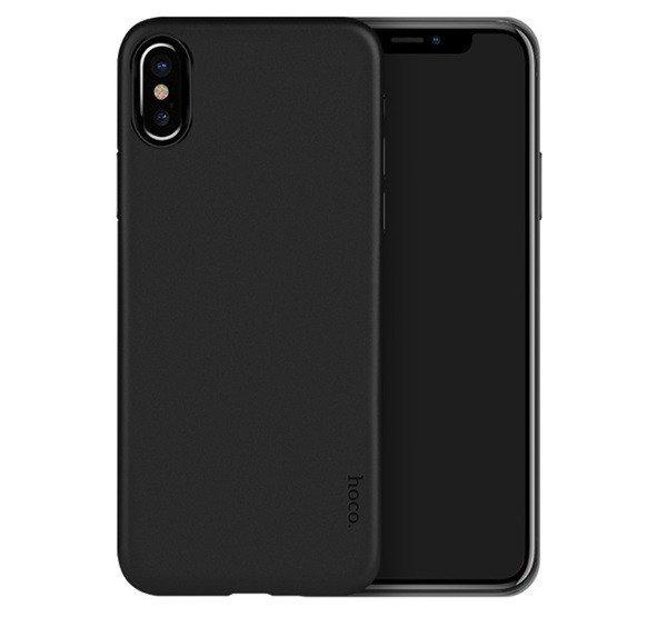 HOCO THIN műanyag telefonvédő (0.45mm, ultravékony) FEKETE Apple iPhone XS
Max 6.5