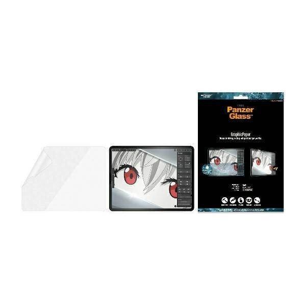 PanzerGlass GraphicPaper iPad Pro 12.9" (18,20,21) Anti Glare tokbarát
antibakteriális képernyővédő fólia