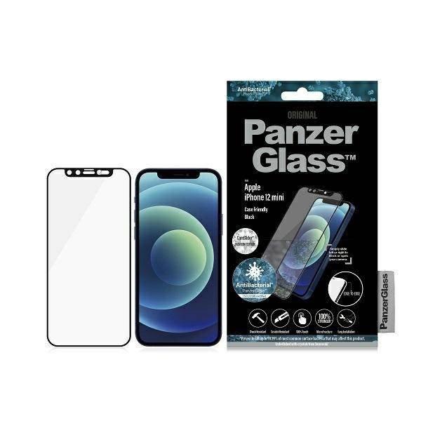 PanzerGlass E2E Microfracture iPhone 12 Mini 5,4" CamSlider Swarovsky
tokbarát antibakteriális fekete képernyővédő fólia