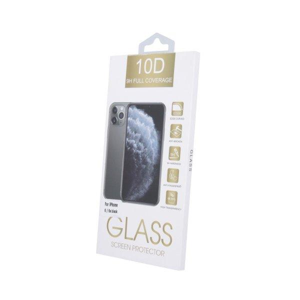 iPhone 6 6S (4,7") előlapi üvegfólia, fehér, full coverage, 9H, 10D