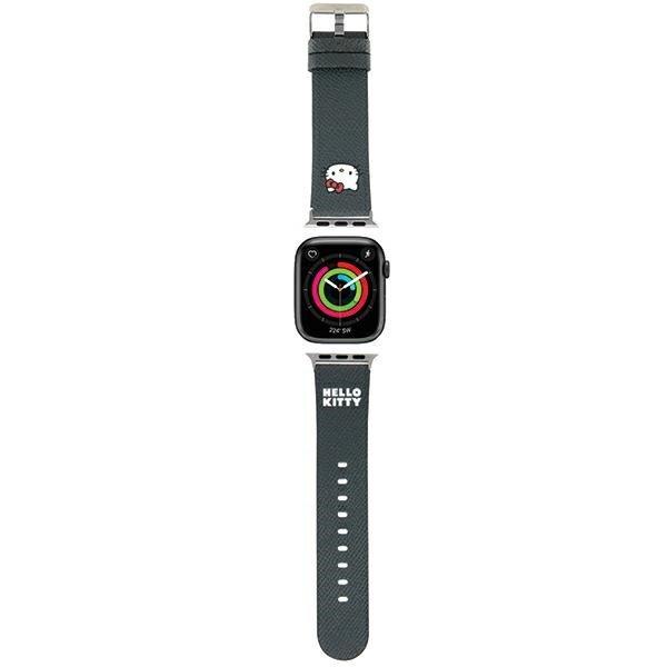 Hello Kitty óraszíj HKAWMPGKKHK Apple Watch 38/40/41mm fekete szíj Kitty Head
Kitty Head