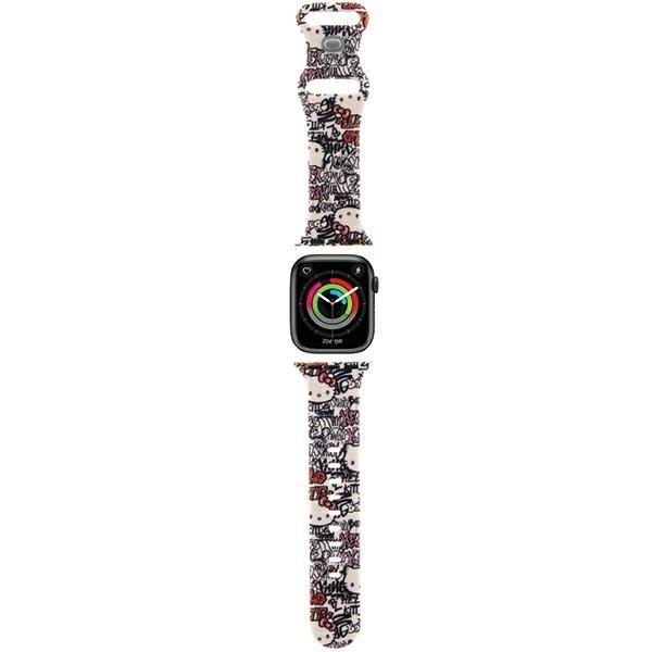 Hello Kitty óraszíj HKAWMSDGPTE Apple Watch 38/40/41mm bézs színű szíj
Szilikon címkék Graffiti