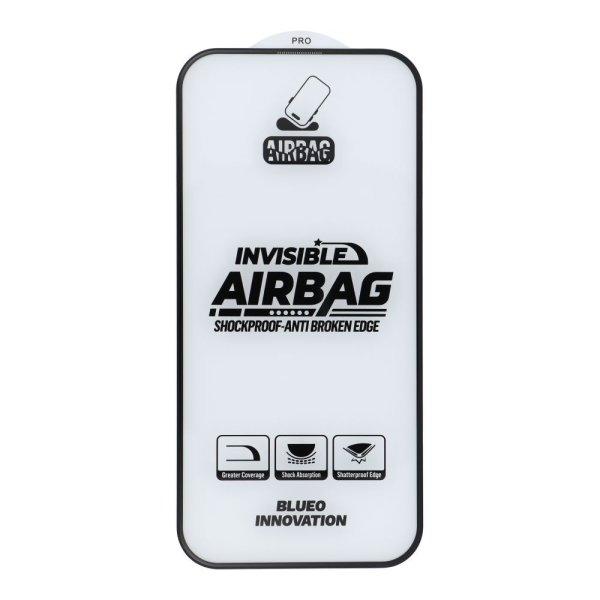 5D Mr. Monkey Glass (Airbag Anti-broken) üvegfólia fekete szegéllyel iPhone
14 Pro