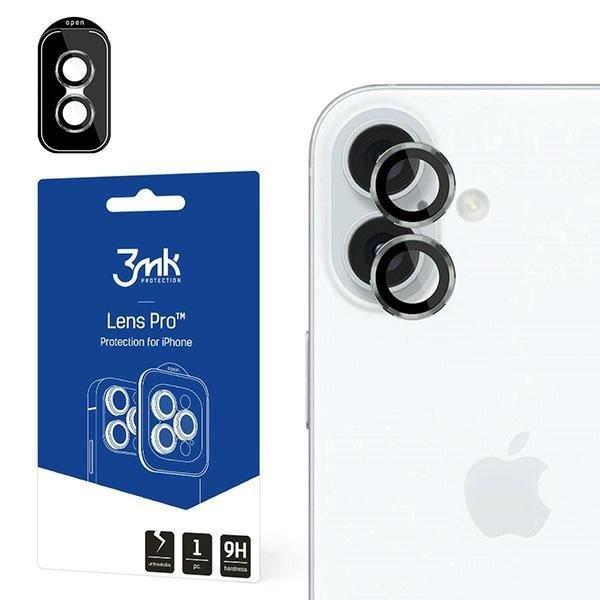 3mk Lens Protection Pro kamera lencse védő edzett üveg zöld szegéllyel
iPhone 16/ 16 Plus