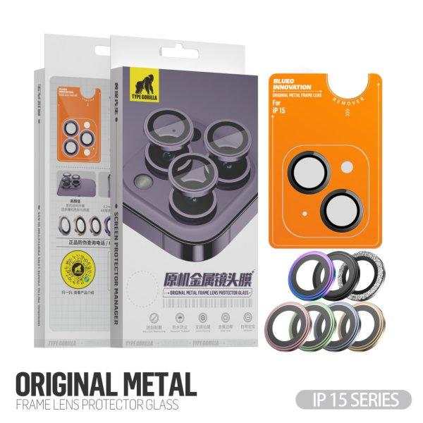 Apple iPhone 16/16 Plus TG Original Metal 3D Kameravédő Üvegfólia -
Kaméleon