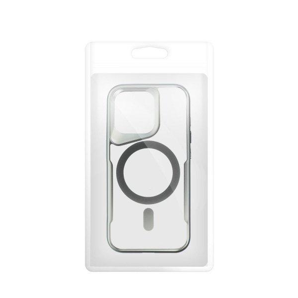 ERGOFIT NEWZONE MagSafe-kompatibilis tok iPhone 15 Pro - ezüst színű