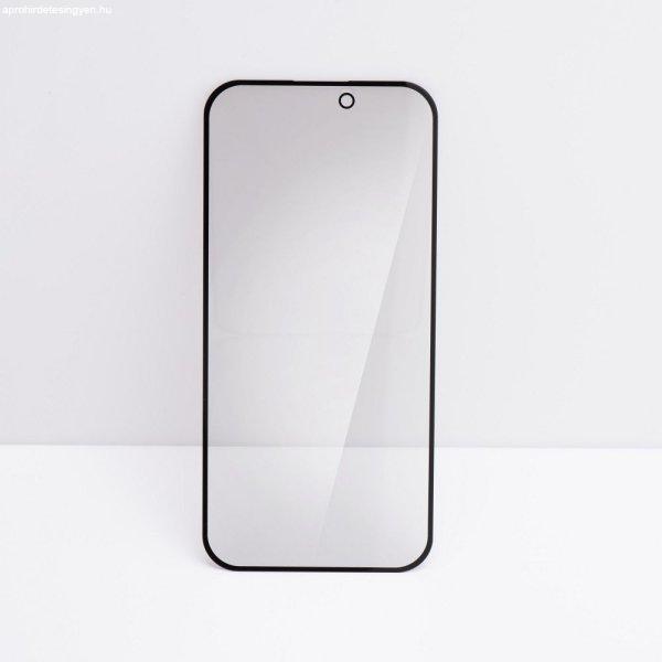 Forcell Privacy Glass betekintésvédett edzett üveg fekete szegéllyel iPhone
15