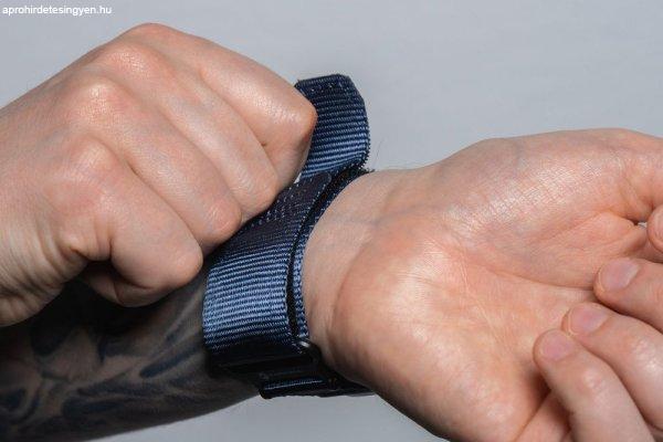 Forcell F-Design FA5 tépőzáras csereszíj Apple Watch 38 / 40 / 41 mm - kék