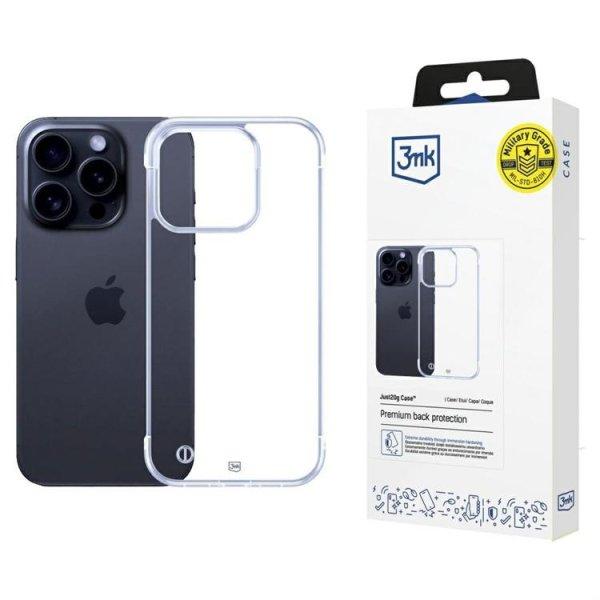 3mk Just20g Clear tok iPhone 14 Pro Max - átlátszó