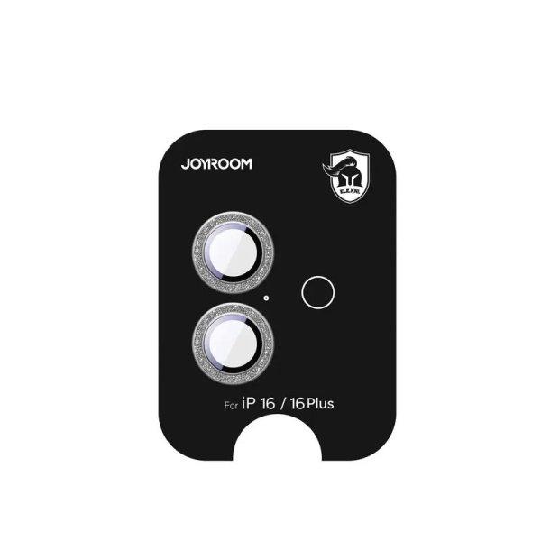 Joyroom JR-MSF0299 kamera lencse védő fólia ezüst színű szegéllyel iPhone
16/16 Plus
