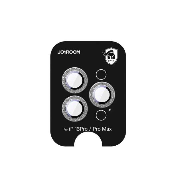 Joyroom JR-MSF0304 kamera lencse védő fólia ezüst színű szegéllyel iPhone
16 Pro/16 Pro Max