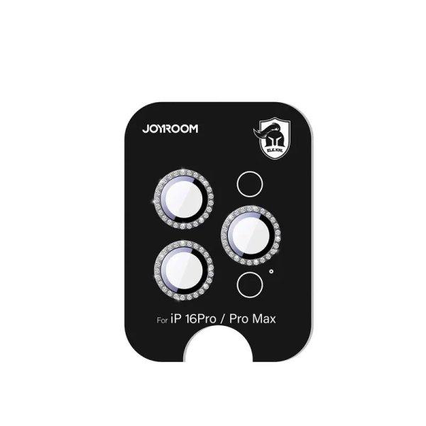 Joyroom JR-MSJ0307 kamera lencse védő fólia fekete szegéllyel iPhone 16
Pro/16 Pro Max