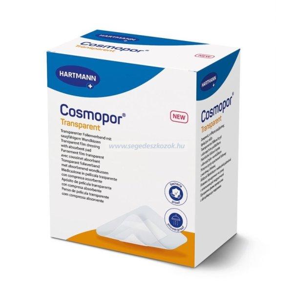 Hartmann Cosmopor transparent st. filmkötszer sebpárnával 5x7,2cm 5db
(Utolsó darabos akció!)