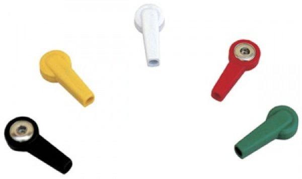 Adapter pipa egyszerhasználatos EKG elektródához - vegyes színek