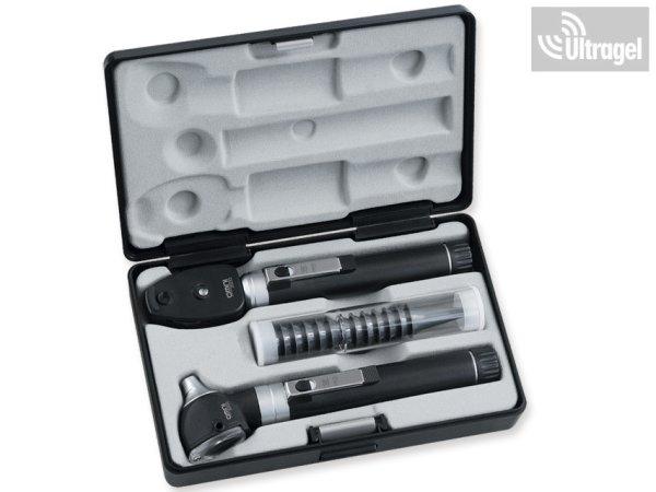 Otoszkóp + Oftalmoszkóp 2.5V LED diagnosztikai szett - Sigma