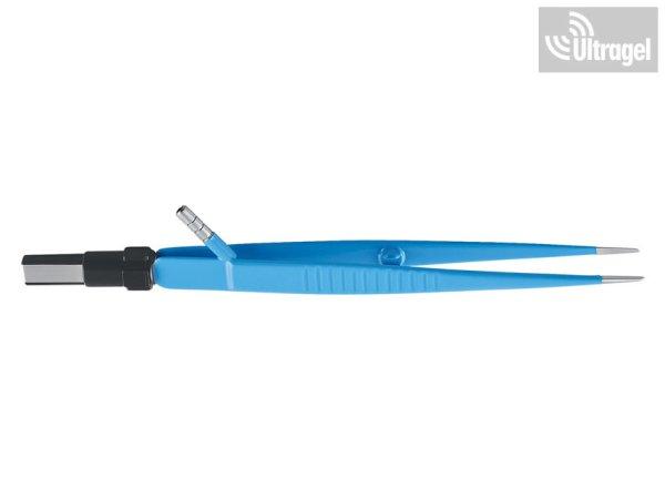 Bipoláris csipesz egyenes, IRRIGÁCIÓS csatlakozóval 18cm -
Többszörhasználatos
