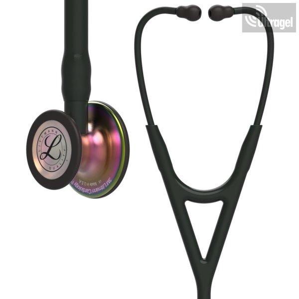 Littmann® Cardiology IV kardiológiai fonendoszkóp - 6165 FEKETE -
SZIVÁRVÁNY 