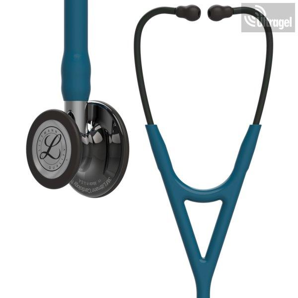 Littmann® Cardiology IV kardiológiai fonendoszkóp - 6234 KARIBI KÉK -
FÜSTSZÍNÜ FEJ