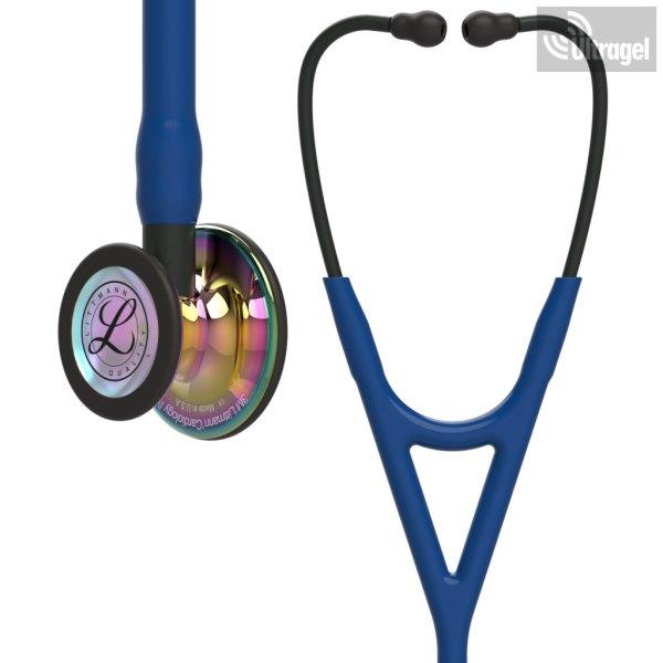 Littmann® Cardiology IV kardiológiai fonendoszkóp - 6242 TENGERÉSZKÉK -
SZIVÁRVÁNYOS FEJ
