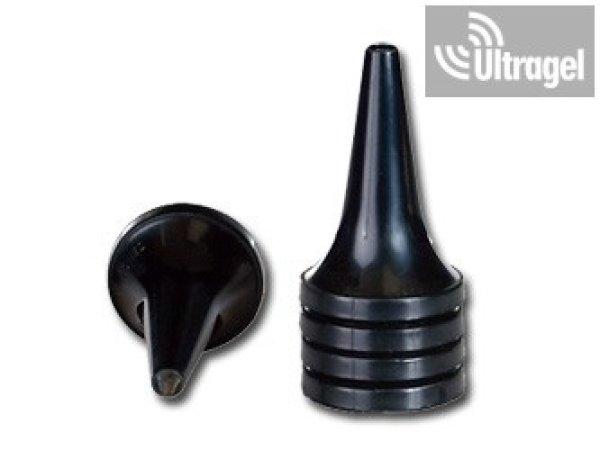 Fültölcsér 4.0mm Heine, Kawe, Riester, Luxamed - 250 db - fekete