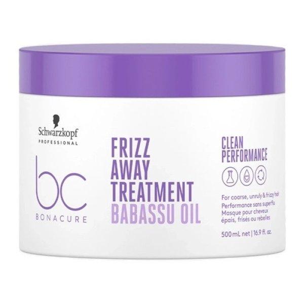 Schwarzkopf Professional Tápláló maszk rakoncátlan és kreppes hajra BC
Bonacure Frizz Away (Treatment) 500 ml