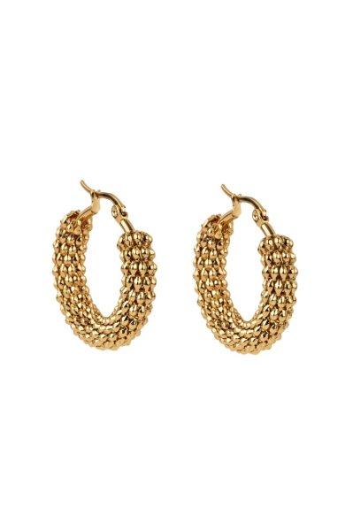 Marc Malone Eredeti aranyozott fülbevaló Ayla Gold Earrings MCE250201G