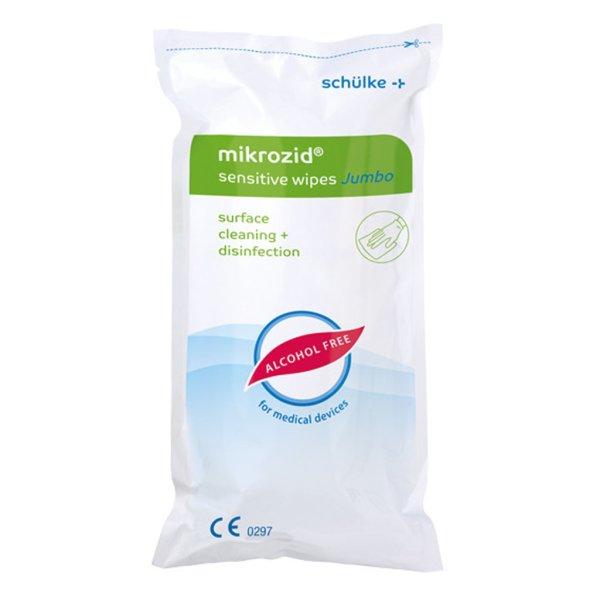 MIKROZID SENSITIVE WIPES 200 lap/doboz utántöltő, felület fertőtlenítő
kendő