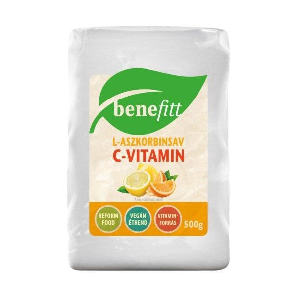 Benefitt L-Aszkorbinsav 500G