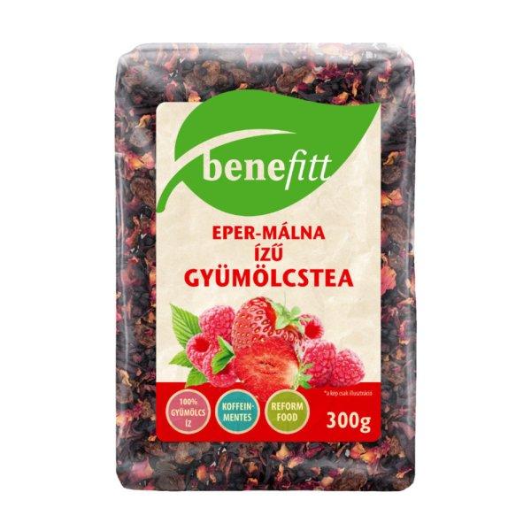 Benefitt Tea Eper-Málna Ízű 300G