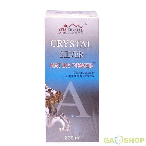 Crystal Silver Natur Power Grapefruitmag Kivonattal 200Ml
